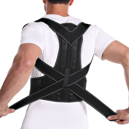 Back Posture Corrector with Shoulder Support Belt for Upper and Lower Back, Improves Spine and Clavicle Support, Posture Vest
