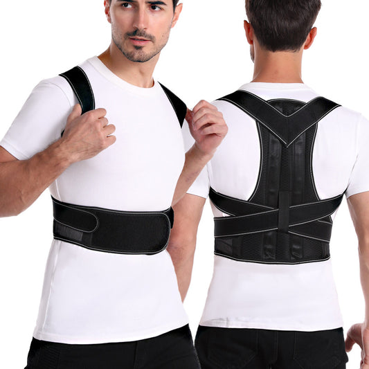 Back Posture Corrector with Shoulder Support Belt for Upper and Lower Back, Improves Spine and Clavicle Support, Posture Vest
