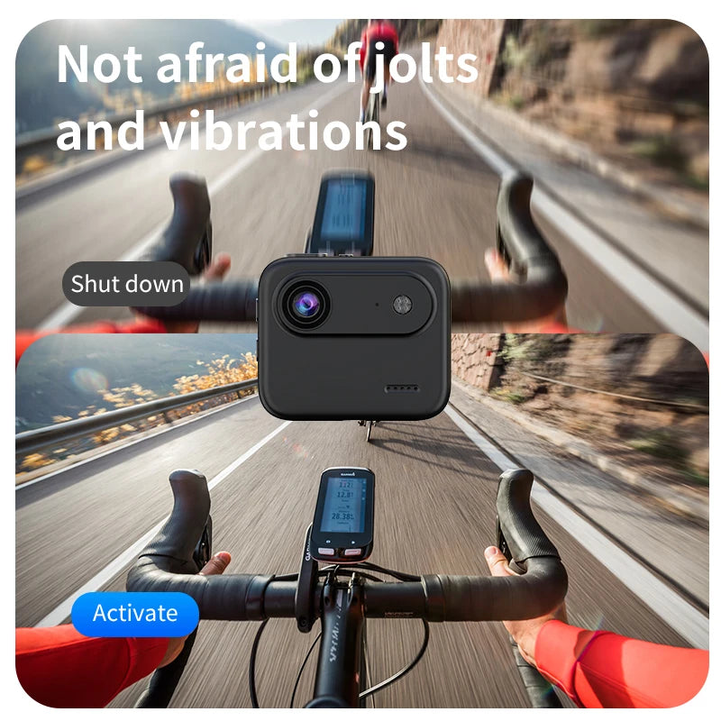 OnePlus Action Camera Recorder Flip Screen 4K HD Ultra Clear Recording VLOG Anti Shake 143 ° Wide-angle Helmet Outdoor Mini Cam