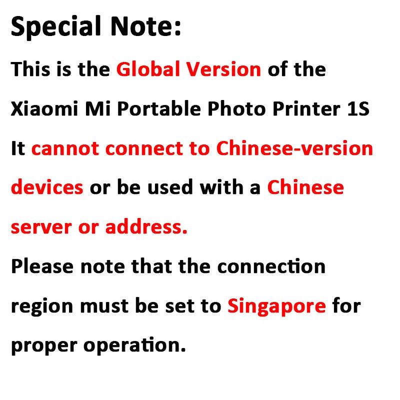 Xiaomi Pocket Photo Printer 1s Wireless Bluetooth Thermal Print ZINK Inkless Technology Xiaomi App Portable Photo Printing