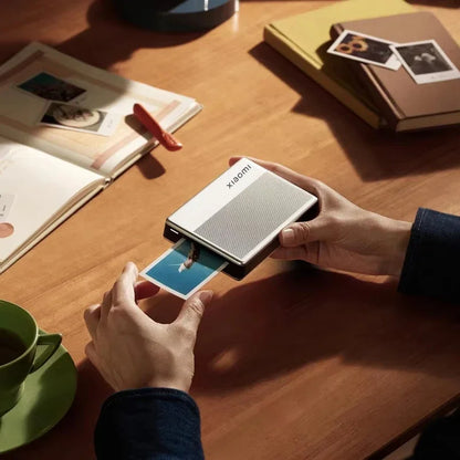 Xiaomi Pocket Photo Printer 1s Wireless Bluetooth Thermal Print ZINK Inkless Technology Xiaomi App Portable Photo Printing