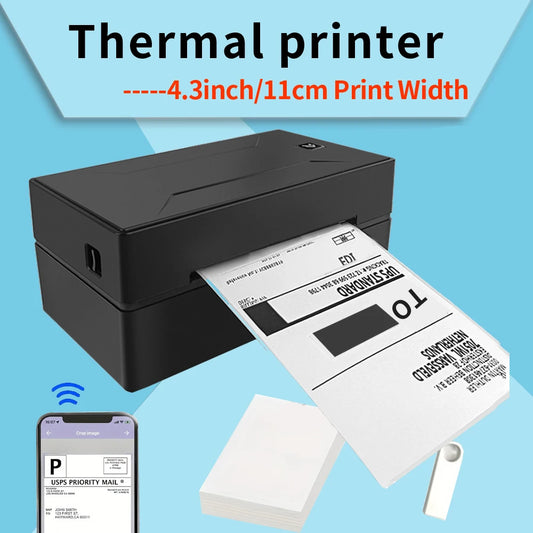 Marklife Thermal Printer D100 Bluetooth Inkless Printer Maker Compatible With Mac iOS Windows For School Office Small Business