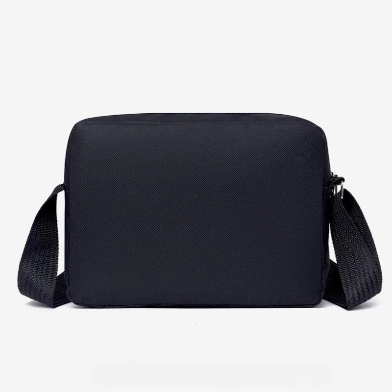 Multi-pockets Men's Business Bag Work Travel Canvas Crossbody Bag New Men's Shoulder Bag Waterproof Large Capacity for Male