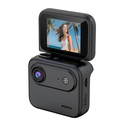 OnePlus Action Camera Recorder Flip Screen 4K HD Ultra Clear Recording VLOG Anti Shake 143 ° Wide-angle Helmet Outdoor Mini Cam